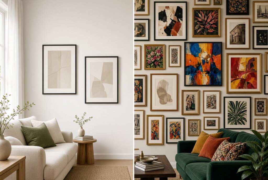 Minimalist vs. Maximalist Art: Which Style Is Right for Your Home?