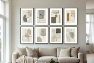 a bright living room