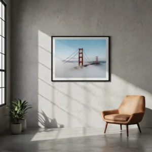 Poster about cities, architecture and travel