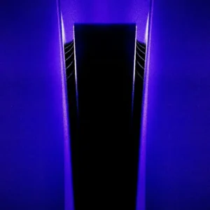 Modern cyberpunk wall decor wooden frame poster