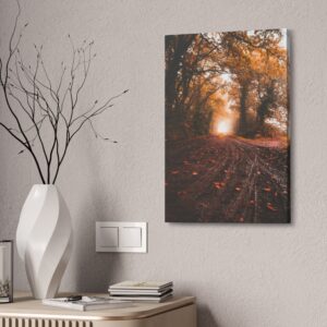 Autumn Woodland Landscape Canvas Stretched, 1.5''